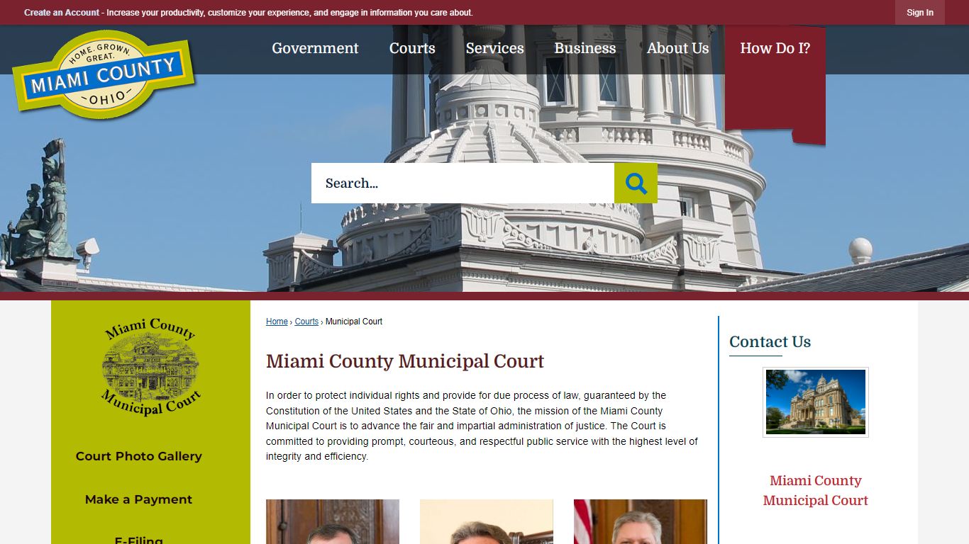 Miami County Municipal Court | Miami County, OH - Official ...